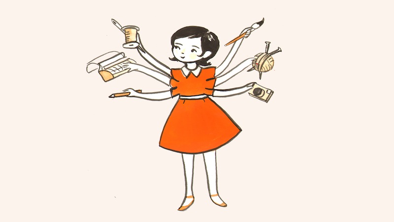 Emily Martin many-armed slide