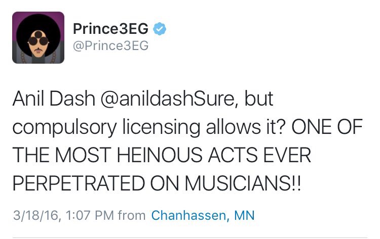 ONE OF THE MOST HEINOUS ACTS EVER PERPETRATED ON MUSICIANS!!